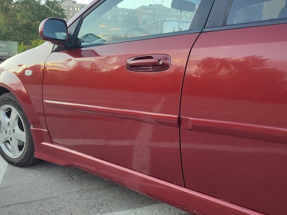 2007 Chevrolet Lacetti I, красный, 220000 рублей - вид 17