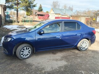 2015 Renault Logan II, синий, 730000 рублей, вид 2