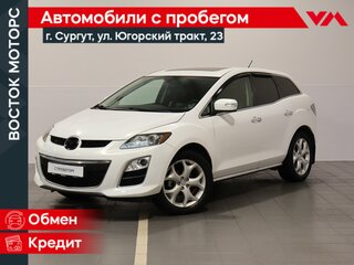 2010 Mazda CX-7 I Рестайлинг, белый, 999000 рублей, вид 1