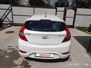 2011 Hyundai Solaris I, белый, 600000 рублей, вид 4
