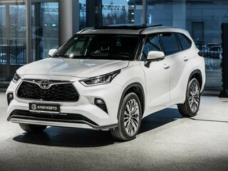 2026 Toyota Highlander IV (XU70), белый, 5790000 рублей, вид 4