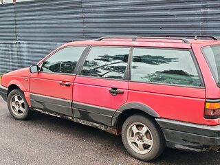 1989 Volkswagen Passat B3, красный, 70000 рублей, вид 4