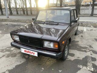 2008 Lada (ВАЗ) 2107, пурпурный, 120000 рублей, вид 3
