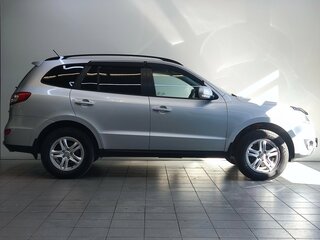 2012 Hyundai Santa Fe II Рестайлинг, серебристый, 1430000 рублей, вид 4