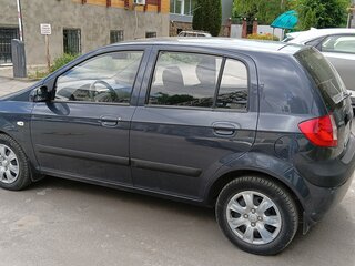 2008 Hyundai Getz I Рестайлинг, чёрный, 590000 рублей, вид 5