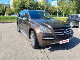 2012 Mercedes-Benz GL-Класс 350 I (X164) Рестайлинг, коричневый, 2200000 рублей, вид 3