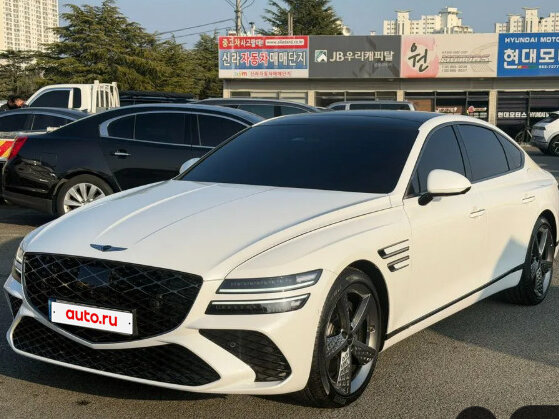 2025 Genesis G80 II Рестайлинг, белый