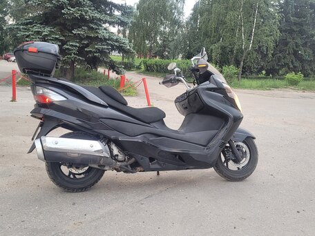 2011 Suzuki Burgman (SkyWave) 250, чёрный, 210000 рублей, вид 3