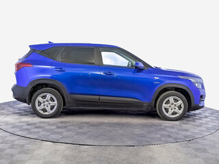 2021 Kia Seltos I, синий, 1820000 рублей, вид 4