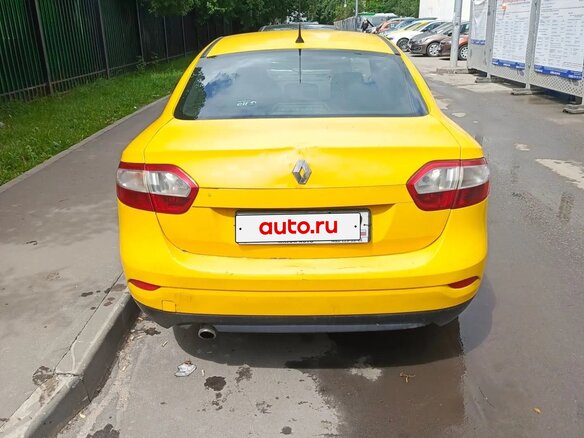 2014 Renault Fluence I Рестайлинг, жёлтый - вид 6