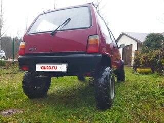 2003 Lada (ВАЗ) 1111 Ока, красный, 99000 рублей, вид 5