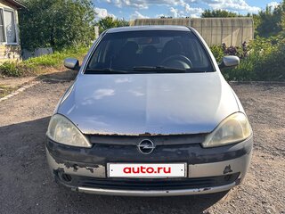 2004 Opel Corsa C Рестайлинг, серебристый, 160000 рублей, вид 2