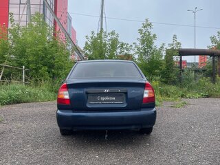 2006 Hyundai Accent ТагАЗ II, синий, 300000 рублей, вид 3