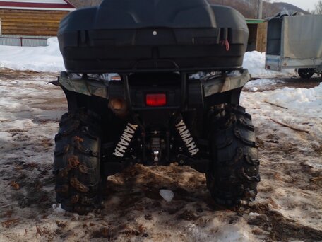 2014 Yamaha Grizzly 700, серый, 850000 рублей, вид 5
