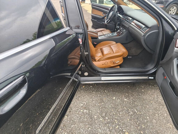 2003 Audi A8 II (D3), чёрный, 650000 рублей - вид 7
