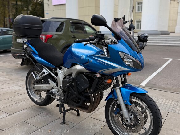 2009 Yamaha FZ6, синий, 490000 рублей - вид 5