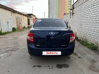 2012 Lada (ВАЗ) Granta I, синий, 390000 рублей, вид 4