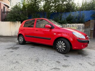 2007 Hyundai Getz I Рестайлинг, красный, 515000 рублей, вид 2