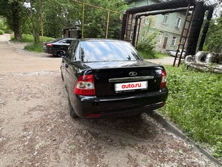 2014 Lada (ВАЗ) Priora I Рестайлинг, чёрный, 350000 рублей, вид 5