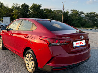 2022 Hyundai Solaris II Рестайлинг, красный, 1800000 рублей, вид 5