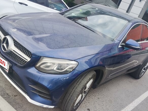 2019 Mercedes-Benz GLC Coupe 250 d I (C253), синий, 3825000 рублей - вид 7