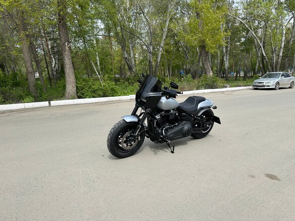 2020 Harley-Davidson Fat Bob, серебристый, 2180000 рублей - вид 9
