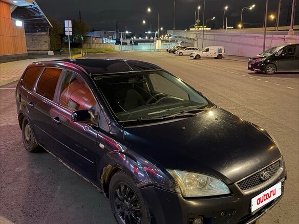 2006 Ford Focus II, синий - вид 2