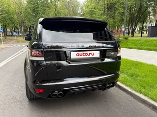 2016 Land Rover Range Rover Sport SVR II, чёрный, 4700000 рублей, вид 3