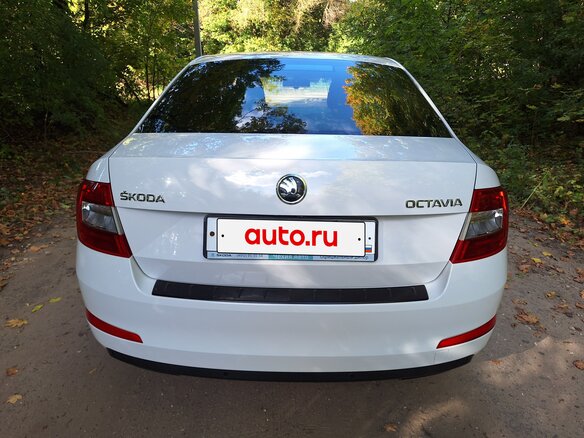 2014 Skoda Octavia III (A7), белый - вид 18