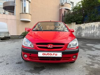 2007 Hyundai Getz I Рестайлинг, красный, 515000 рублей, вид 3