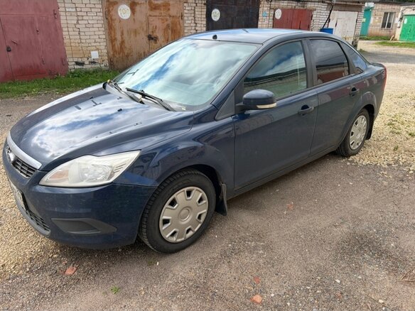 2009 Ford Focus II Рестайлинг, синий, 320000 рублей