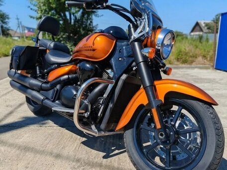 2016 Suzuki Boulevard C90, оранжевый, 1050000 рублей, вид 4