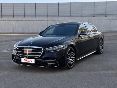 2021 Mercedes-Benz S-Класс 500 Long 4MATIC VII (W223), чёрный, 9200000 рублей, вид 1