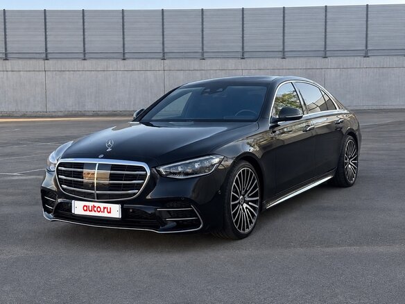 2021 Mercedes-Benz S-Класс 500 Long 4MATIC VII (W223), чёрный, 9200000 рублей