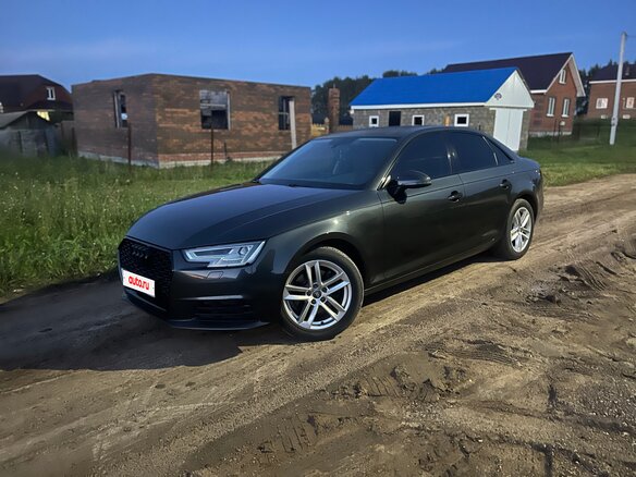 2015 Audi A4 V (B9), чёрный