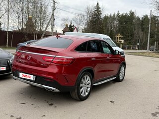 2015 Mercedes-Benz GLE Coupe 450 AMG I (C292), красный, 3000000 рублей, вид 5