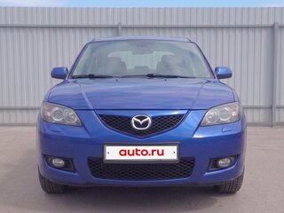 2008 Mazda 3 5-speed I (BK) Рестайлинг, синий, 700000 рублей, вид 2