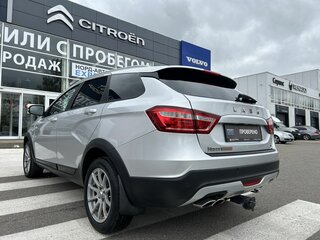 2019 Lada (ВАЗ) Vesta SW Cross I, серебристый, 1230000 рублей, вид 5