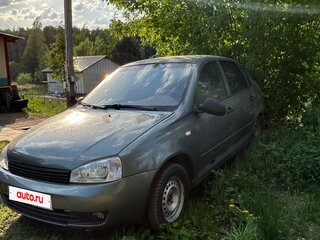 2008 Lada (ВАЗ) Kalina I, серый, 110000 рублей, вид 1