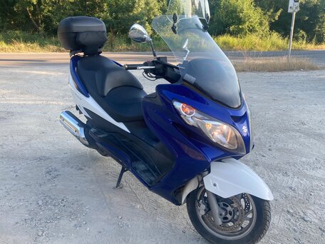 2007 Suzuki Burgman (SkyWave) 400, белый, 350000 рублей, вид 1