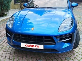 2021 Porsche Macan I Рестайлинг, синий, 7300000 рублей, вид 1