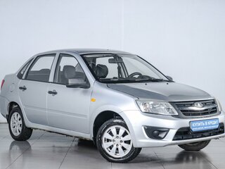 2012 Lada (ВАЗ) Granta I, серебристый, 329000 рублей, вид 1