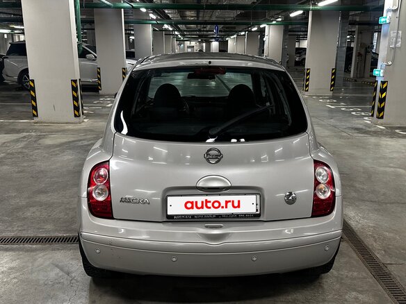 2009 Nissan Micra III (K12), серый, 500000 рублей - вид 3