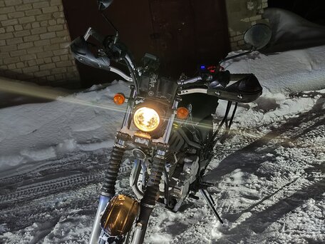 2009 Yamaha XG250 Tricker, чёрный, 410000 рублей, вид 4