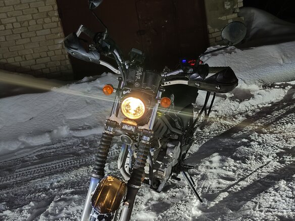 2009 Yamaha XG250 Tricker, чёрный, 410000 рублей - вид 3
