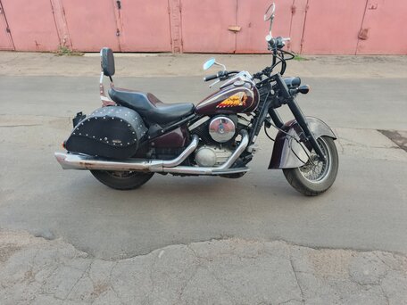 2000 Kawasaki VN400 Vulcan, коричневый, 270000 рублей, вид 1