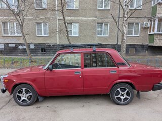 2008 Lada (ВАЗ) 2107, пурпурный, 160000 рублей, вид 4