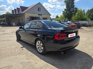 2008 BMW 3 серии 318i V (E90/E91/E92/E93), чёрный, 1100000 рублей, вид 3