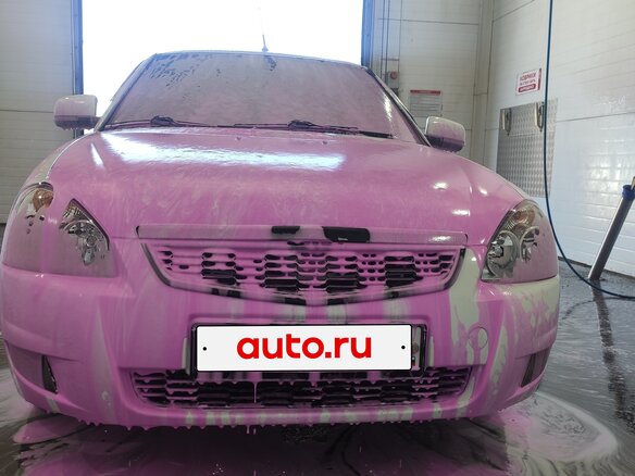 2014 Lada (ВАЗ) Priora I Рестайлинг, белый, 550000 рублей - вид 4