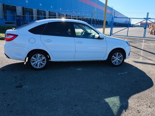 2019 Lada (ВАЗ) Granta I Рестайлинг, белый, 590000 рублей, вид 3